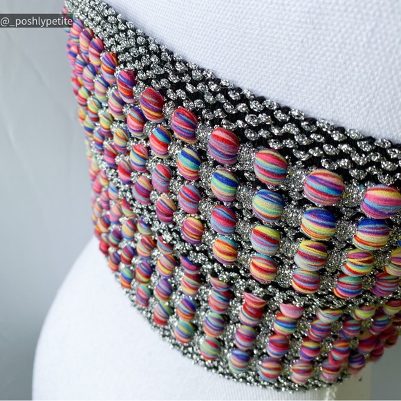 Forever 31 s colorful tube top bandeau - Picture 10 of 15